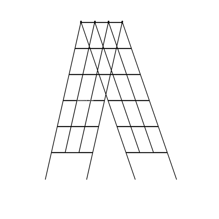 Steel a-Frame Trellis