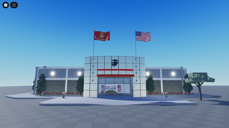 Roblox Armed Forces Exchange uniforms and gear overview