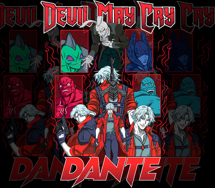 DESIGN ANIME Devil May Cry