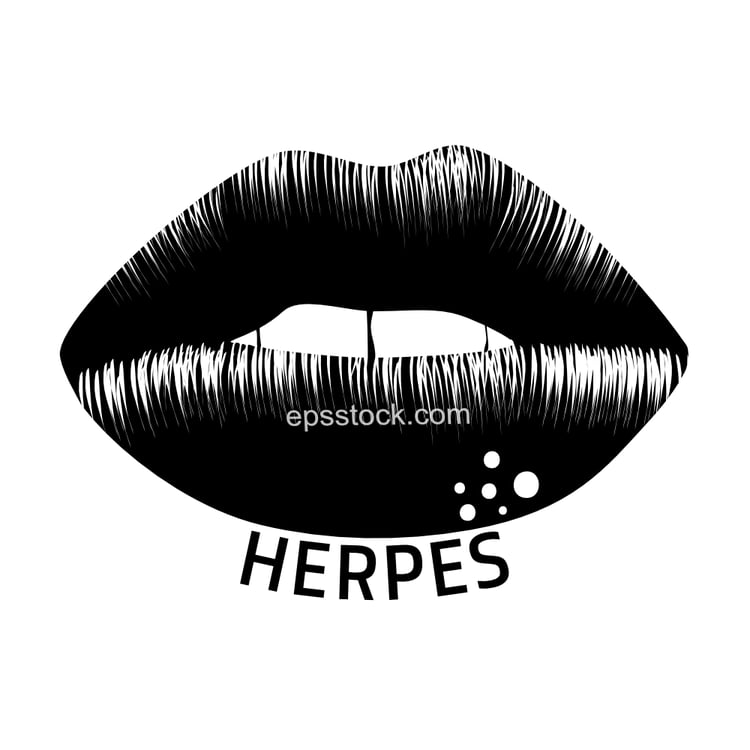 herpes virus symbol