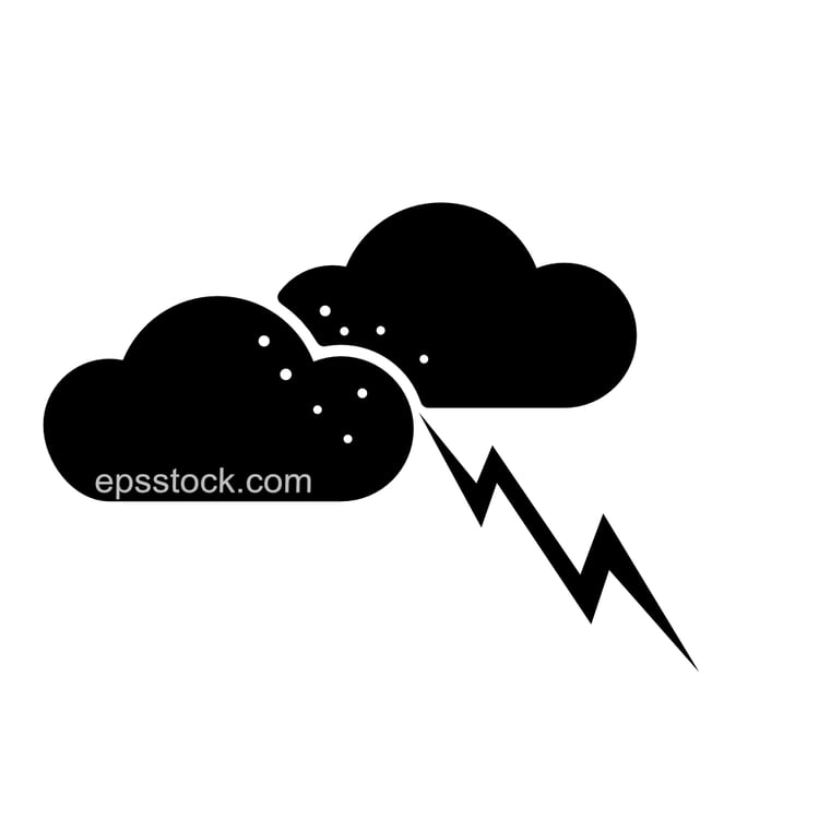 cloud and lightning