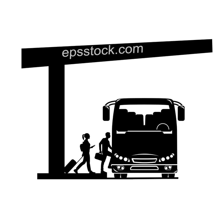 bus station symbol
