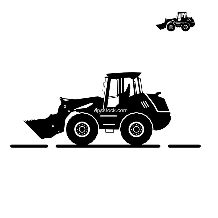 front loader construction machine