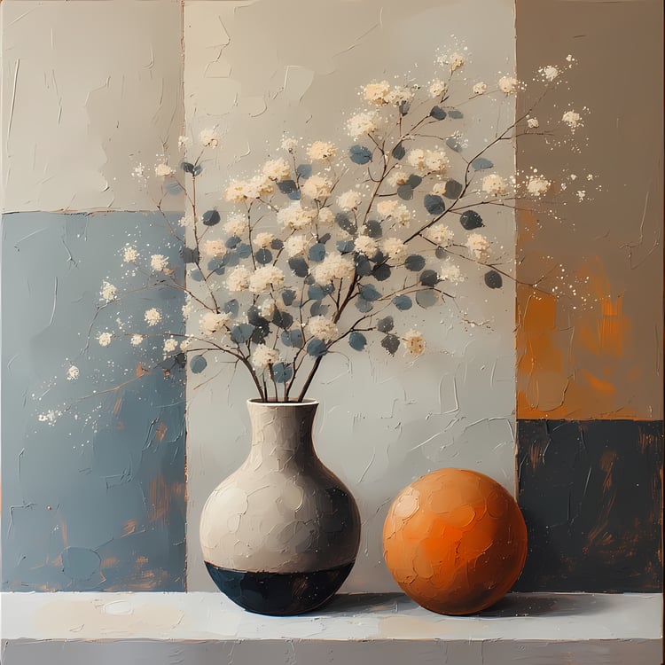 Mid-Century Inspired Botanical Prints | Elegant Floral Digital Art Collection. This Geometric Vintage Floral Art Bundle blends the timeless elegance of still life florals with a modern illustrative twist. Each design features vases of flowers paired with 