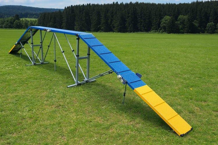 Agility Laufsteg gummiert