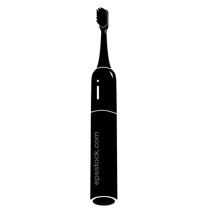 Electric toothbrush symbol