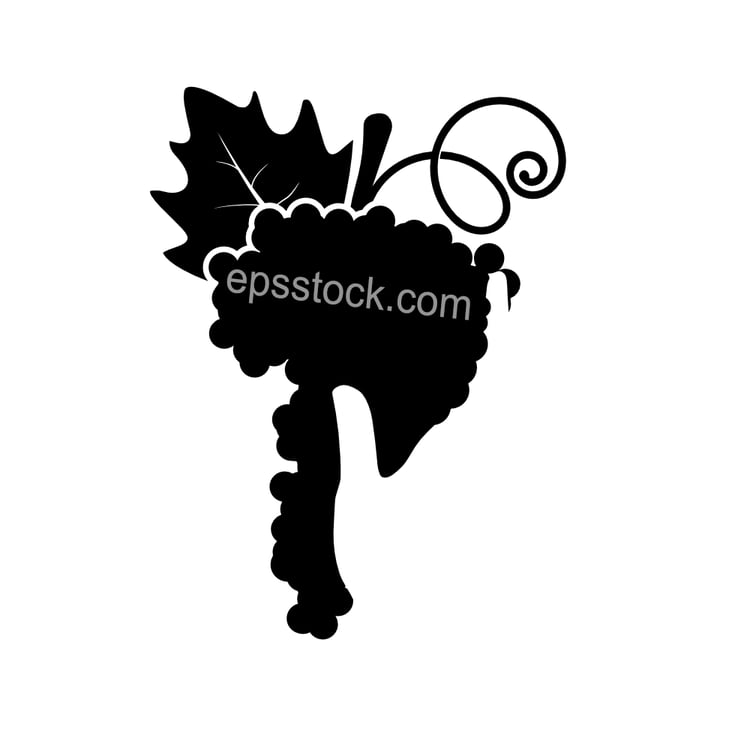 Vineyard worker symbol