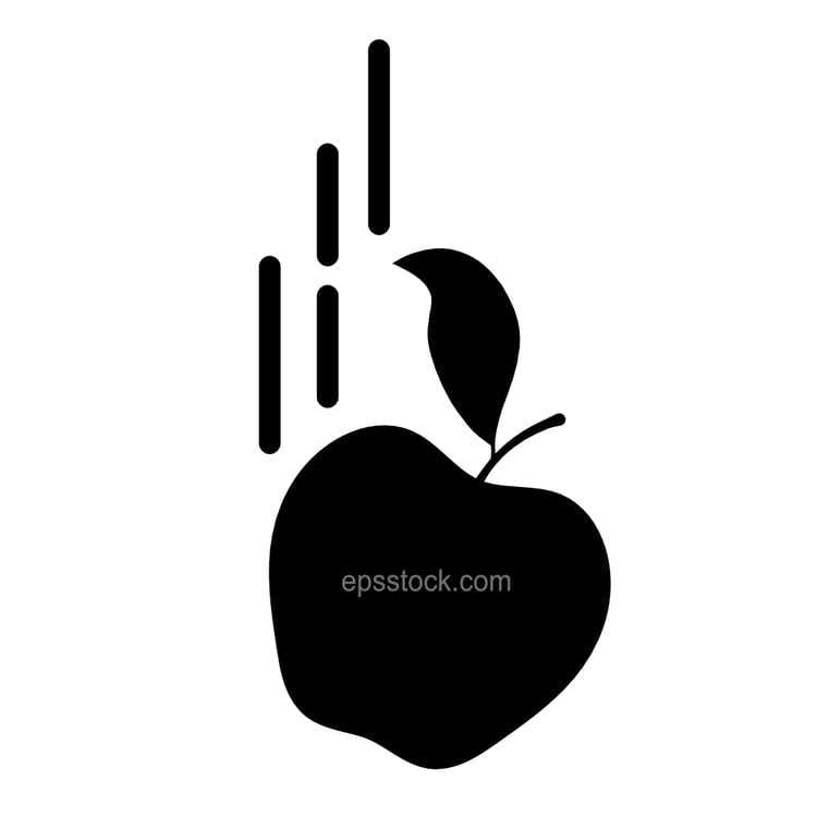 apple falling