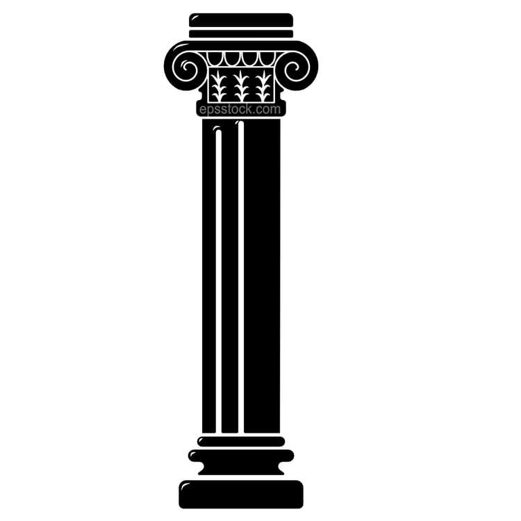 Greek, roman Column