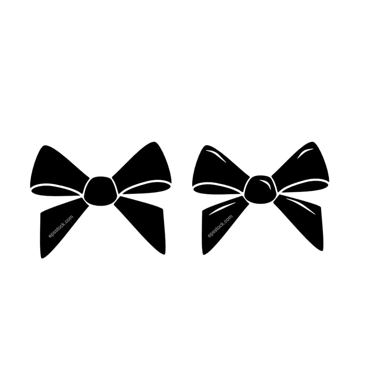 ribbon bow symbol