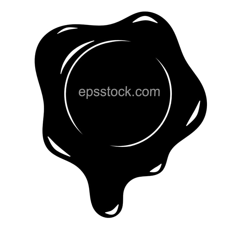 Wax seal symbol