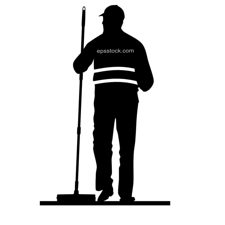 janitor worker symbol