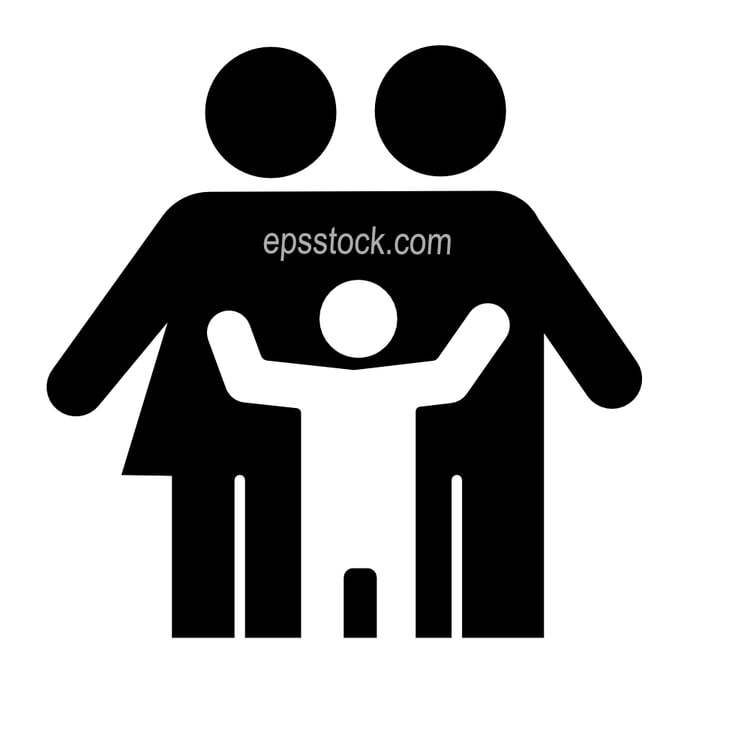 family cute symbol