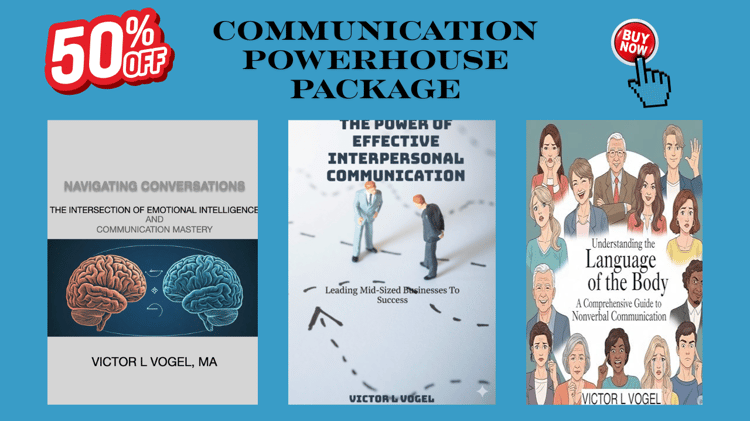 IMAGE OF ALL THREE BOOK COVERS FOR COMMUNICATION POWERHOUSE BUNDLE