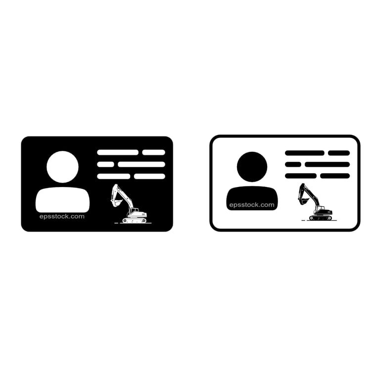 Excavator operator license