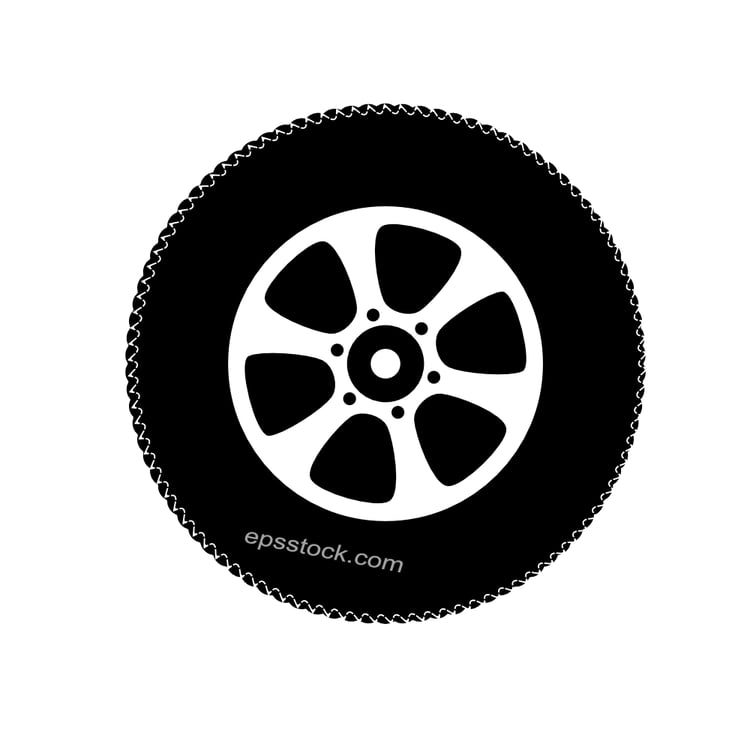 Car wheel emblem