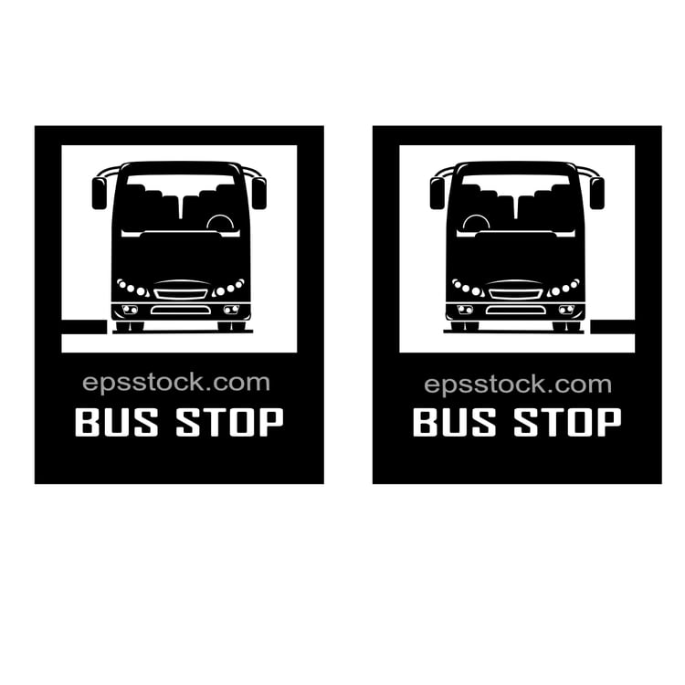 Bus Stop Sign