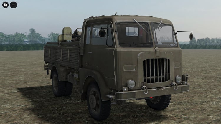 Roblox CM 52 military vehicle with cannon