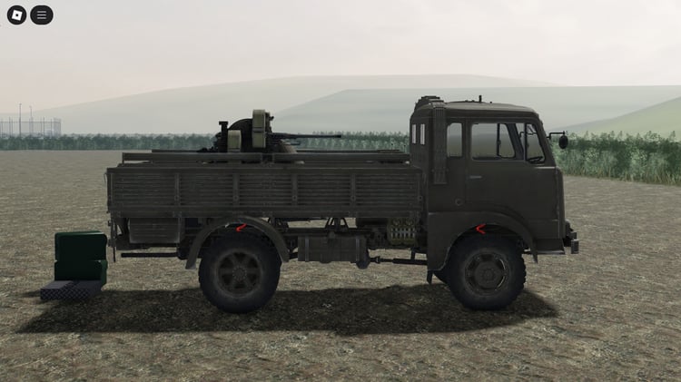 Driveable CM 52 armored vehicle in Roblox map