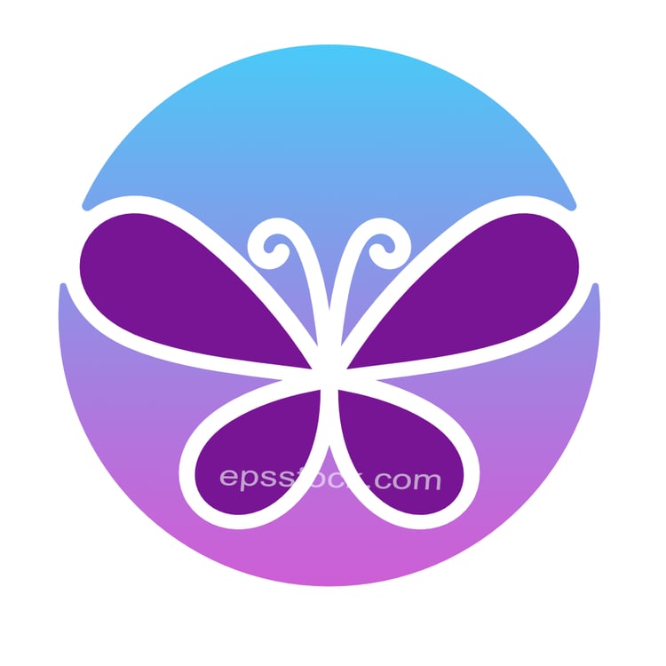 fashion butterfly logo