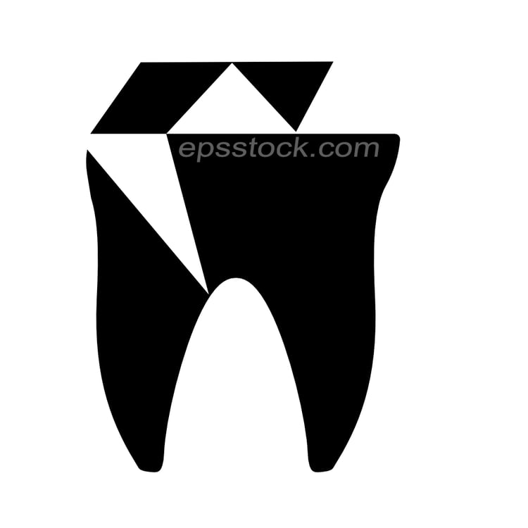 Diamond tooth symbol