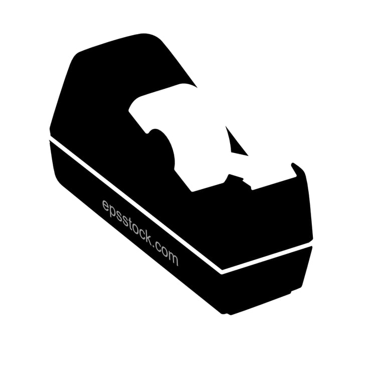 Scotch desktop tape dispenser symbol