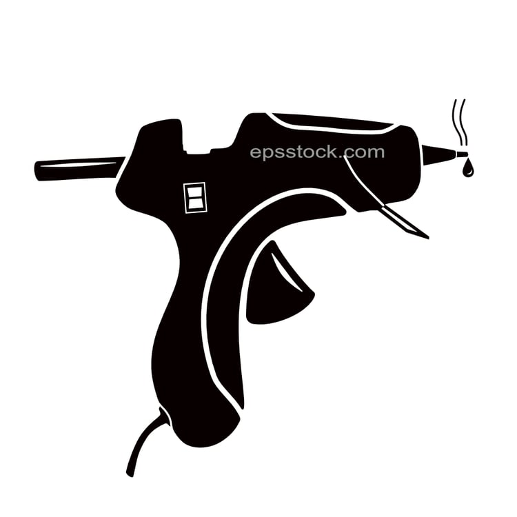 Hot Glue Gun symbol