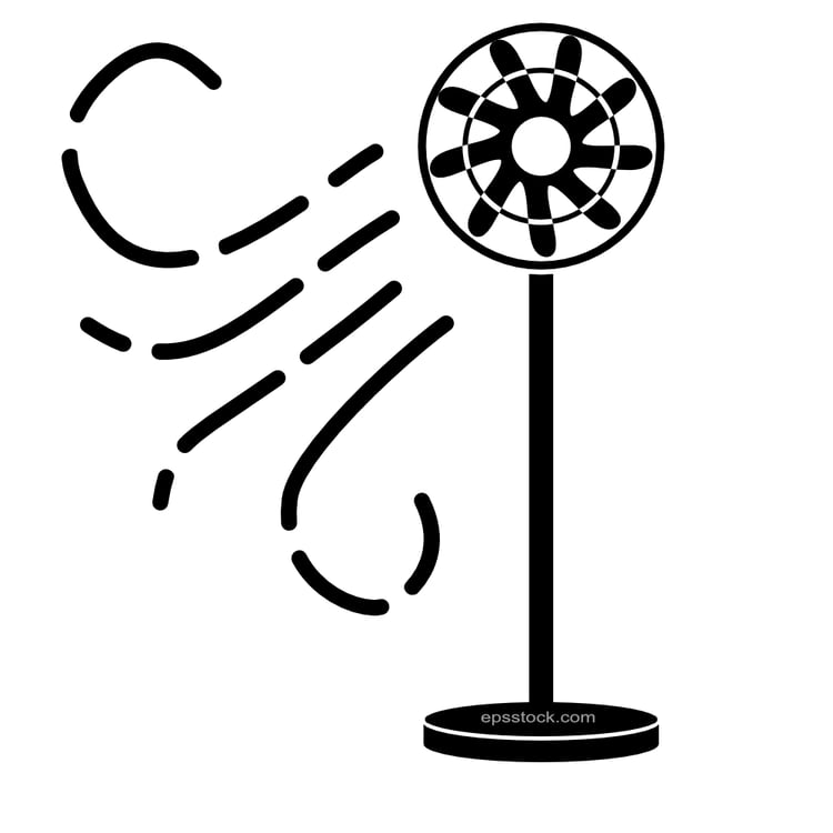 Desk Fan symbol