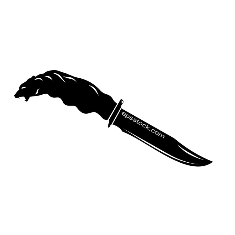 hunting knife emblem