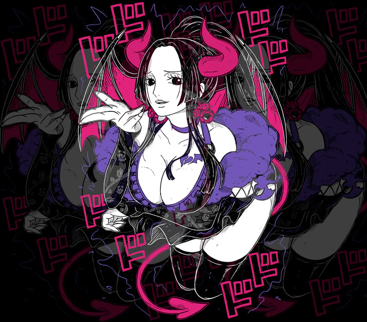 DESIGN ANIME  Boa Hancock /one piece