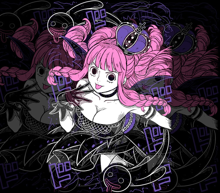 DESIGN ANIME Perona  /one piece