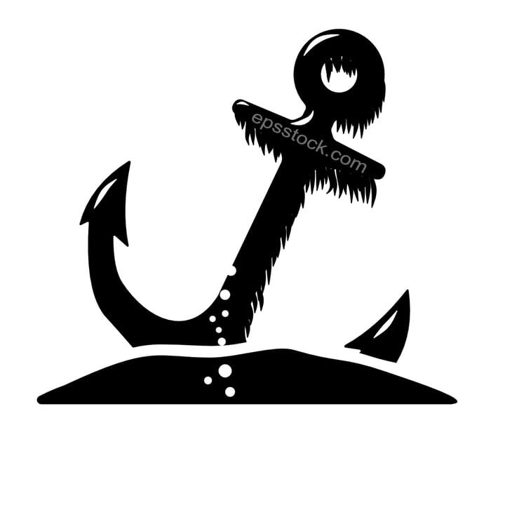 Sea Anchor Lying on the Bottom