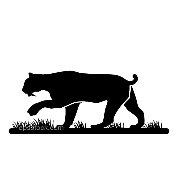 Saber toothed tiger symbol
