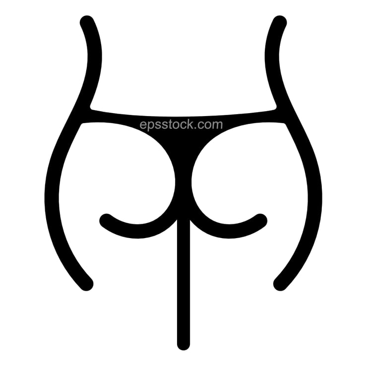Female buttocks