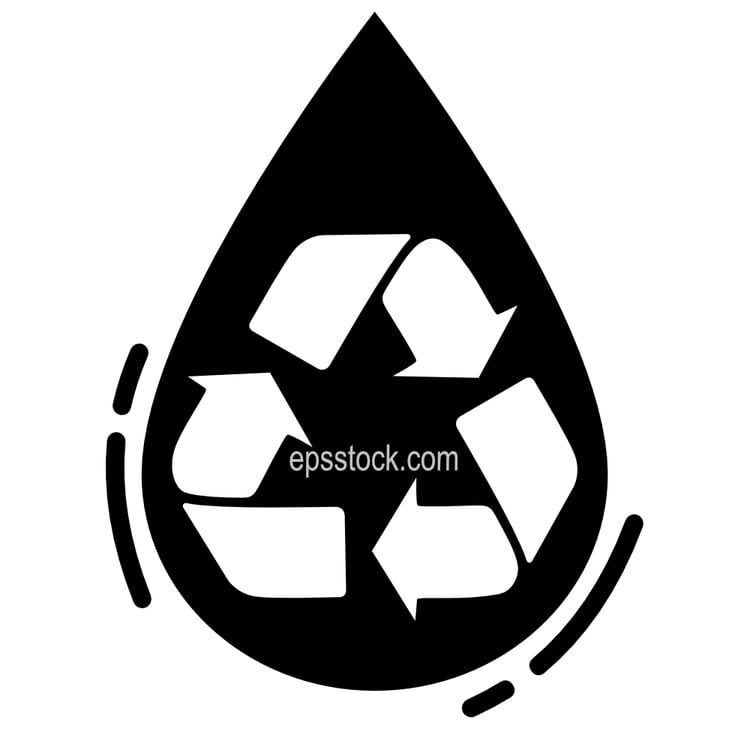 Water Recycle symbol