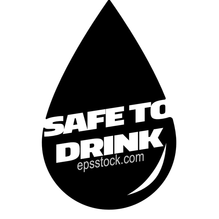 This Water Is Safe to Drink Sign