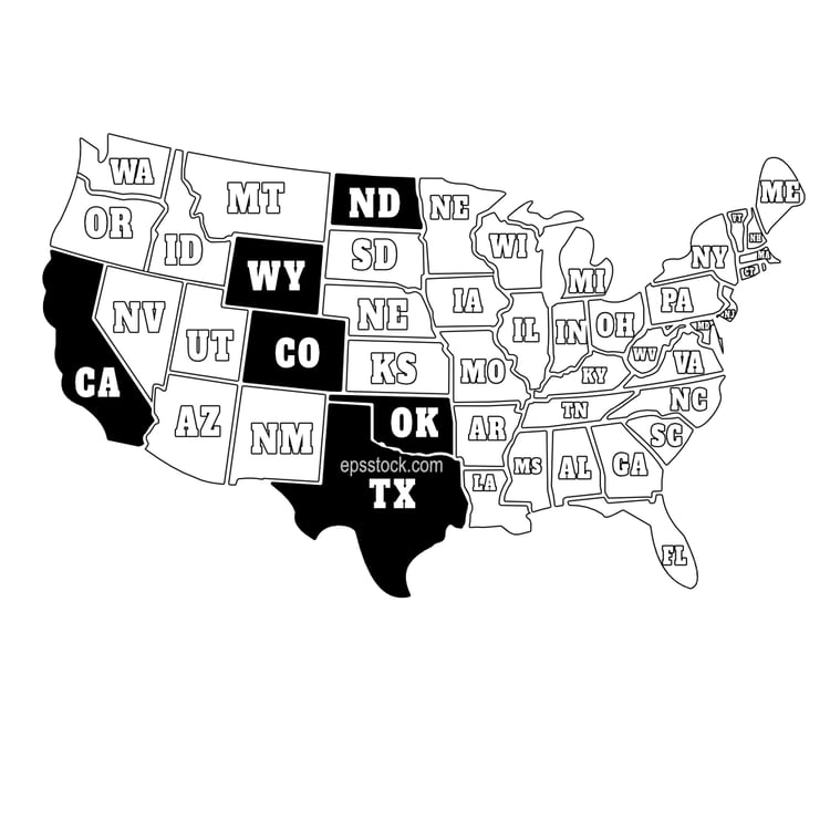 US Oil Production States