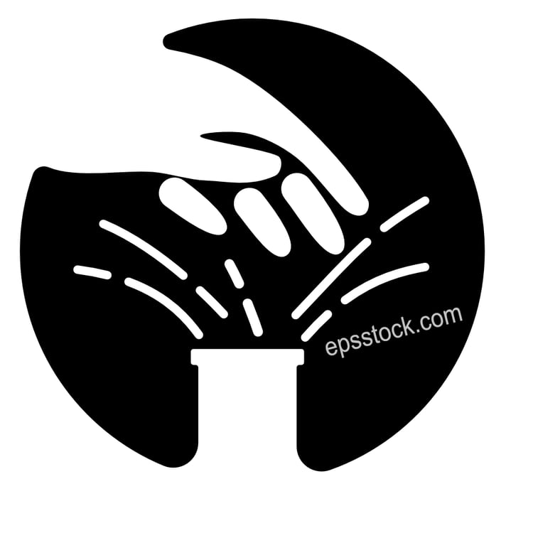 Warning High Pressure Symbol Sign