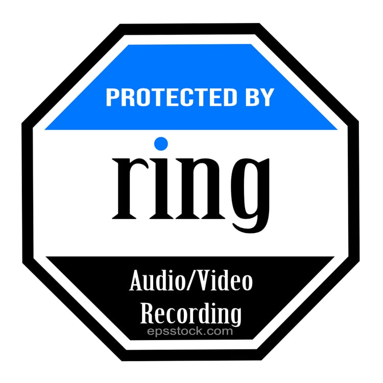 Ring Security Yard Sign