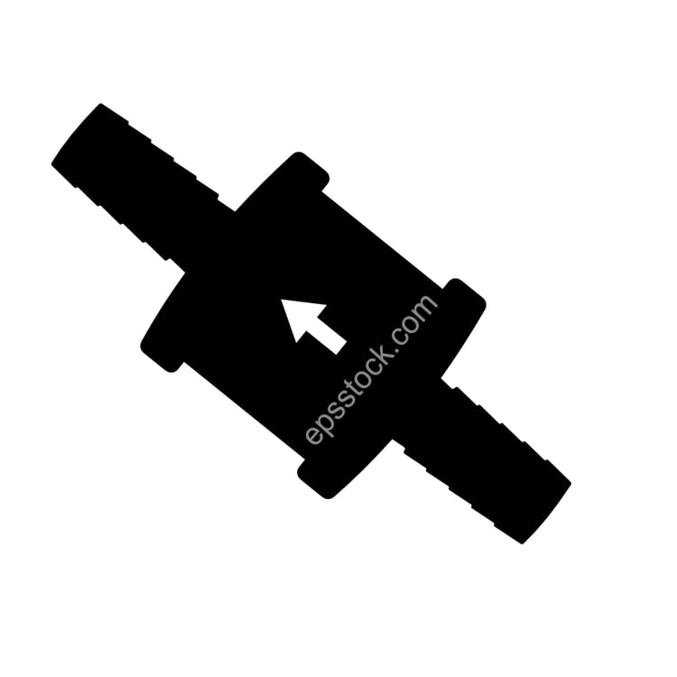 Fuel Check Valve One Way Inline