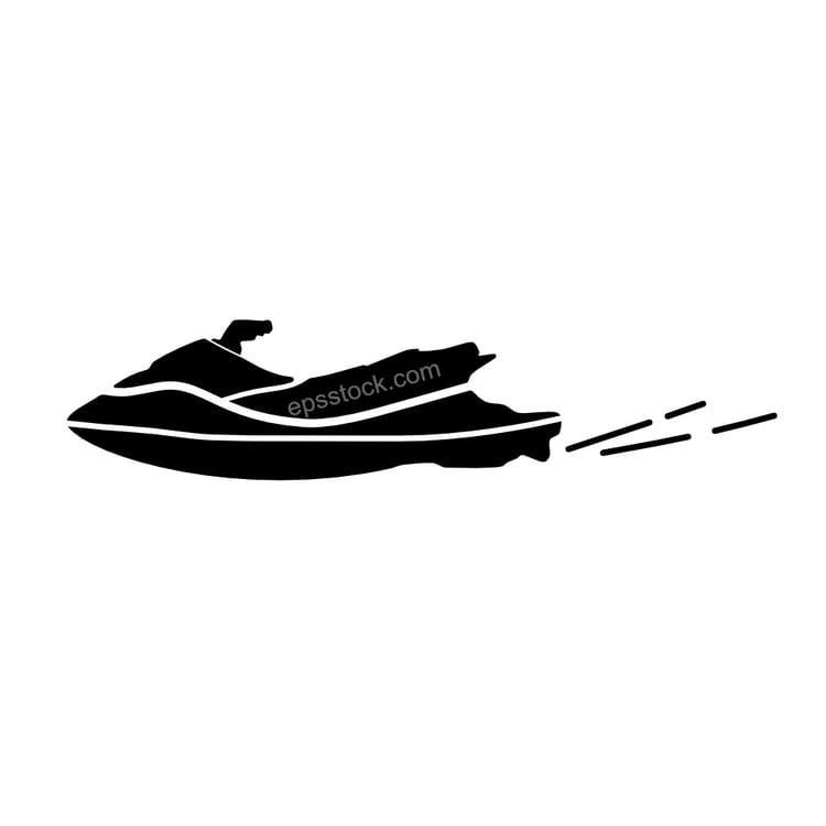 jet ski emblem