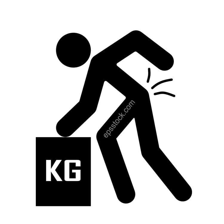 Warning heavy object