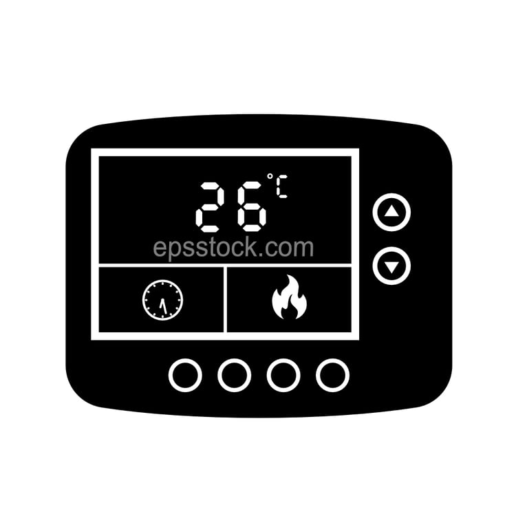 Thermostat  display