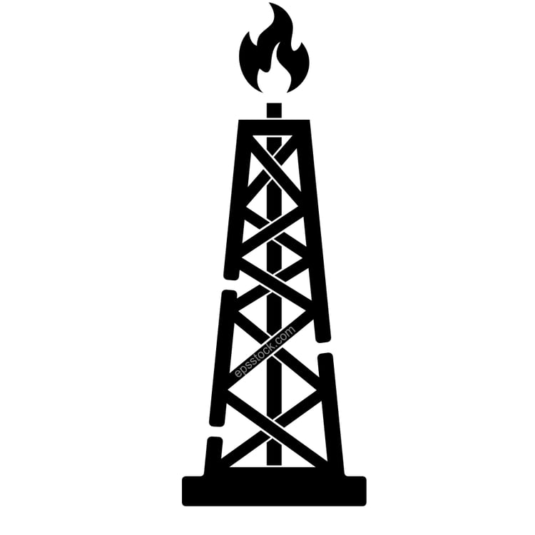 gas or oil rig