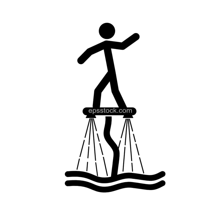 Flyboard symbol