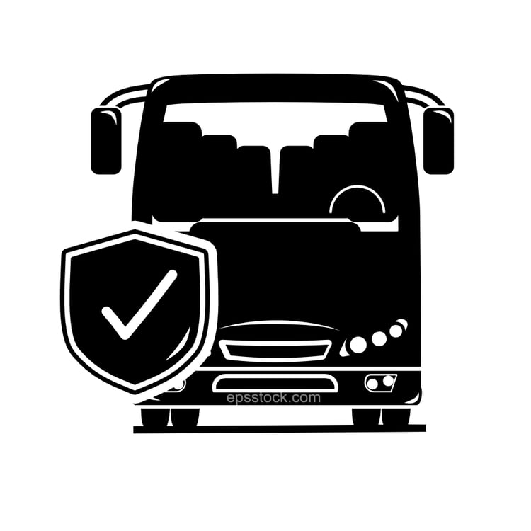 public transport safety symbol