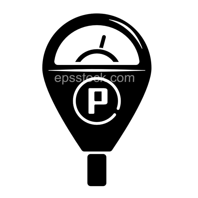 Parking meter emblem