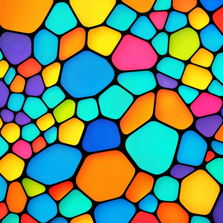 Science Art, Voronoi Triangulation