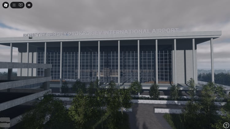 Realistic environment Roblox aviation map