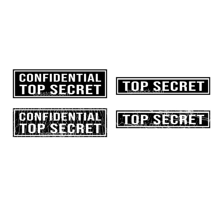 Confidential top secret